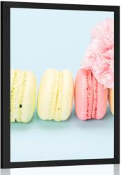 Dovido Poszter finom macaroons - 20x30 black