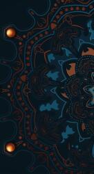Dovido Tapéta vonzó Mandala - 147x270