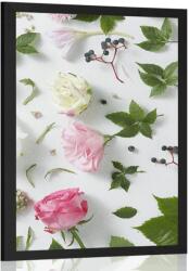 Dovido Poszter csodás virágos csendélet - 40x60 black