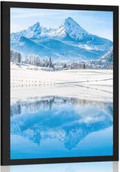 Dovido Poszter havas táj az Alpokban - 60x90 no frame