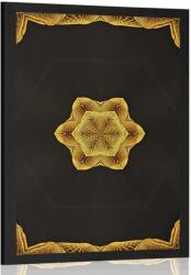 Dovido Poszter érdekes arany Mandala - 60x90 no frame