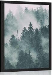 Dovido Poszter hegyek a ködben - 30x45 black