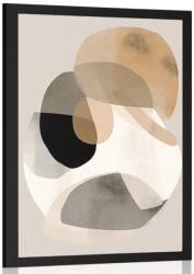 Dovido Poszter absztrakt alakzatok No2 - 30x45 silver