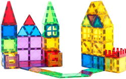MAGPLAYER Set constructie magnetic 3D pentru copii, 120 piese colorate MAGPLAYER (MPL-120)