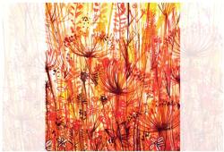 Dovido Öntapadó tapéta narancssrága árnyalatban - 245x270