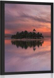 Dovido Poszter lakatlan sziget - 40x60 black - dovido - 13 455 Ft