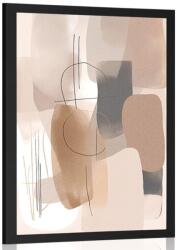 Dovido Poszter absztrakt alakzatok No10 - 30x45 silver