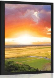 Dovido Poszter csodálatos kilátás Izlandra - 30x45 white