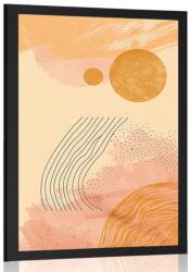 Dovido Poszter modern alakzatok Peach Fuzz - 20x30 no frame