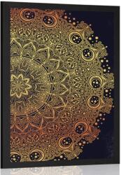 Dovido Poszter arany keleti Mandala - 60x90 no frame