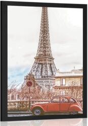 Dovido Az Eiffel-torony plakátképe a párizsi utcáról - 30x45 white