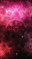 Dovido Öntapadó tapéta Mandala Mandala galaktikus háttérrel - 147x270