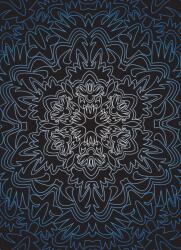 Dovido Tapéta díszítő Mandala fekete alapon - 196x270