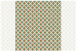 Dovido Tapéta retro virágminta pasztell árnyalatokban - 245x270