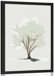 Dovido Poszter fa leheletnyi minimalizmussal. - 40x60 white