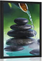 Dovido Poszter harmónia a Zen kertben - 20x30 white