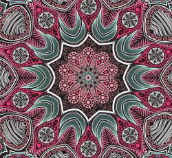 Dovido Öntapadó tapéta indiai Mandala virágokkal - 294x270