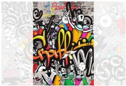 Dovido Tapéta színes graffiti - 196x270