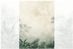 Dovido Öntapadó tapéta zöld dzsungel ködben - 196x270