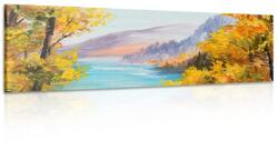 Dovido Kép hegyi tó látványa - 135x45