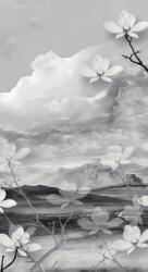 Dovido Öntapadó tapéta érdekes fekete fehér kivitelben - 147x270
