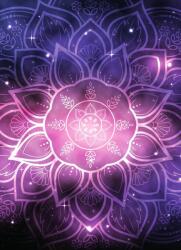 Dovido Öntapadó tapéta Mandala galaxis háttérrel - 196x270