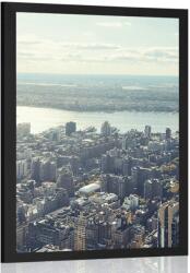 Dovido Poszter New York központja - 60x90 white