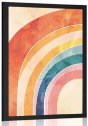 Dovido Poszter szivárványos Peach Fuzz - 40x60 black