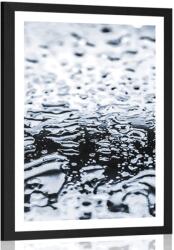 Dovido Poszter paszpartuval, víz textúrával - 20x30 white
