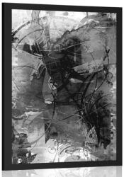 Dovido Poszter modern médiafestés fekete fehérben - 30x45 black