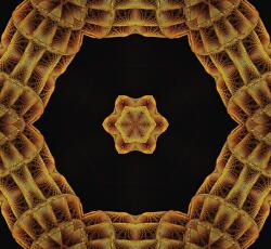 Dovido Öntapadó tapéta érdekes arany Mandala - 294x270