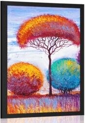 Dovido Poszter őszi erdő - 60x90 white