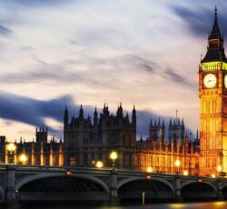 Dovido Öntapadó fotótapéta éjjeli Big Ben Londonban - 294x270