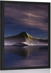 Dovido Poszter futurisztikus hegyek - 40x60 black