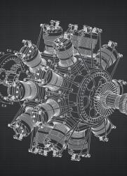 Dovido Öntapadó tapéta radiális motor - 196x270