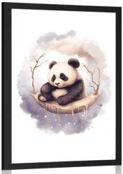Dovido Poszter álmodozó panda. - 40x60 white