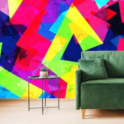 Dovido Tapéta geometrikus grunge hatással - 441x297