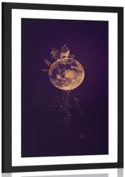 Dovido Poszter paszportuval farkas bolygója - 40x60 silver
