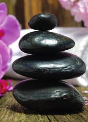 Dovido Öntapadó fotótapéta Zen relaxációs kövek - 196x270
