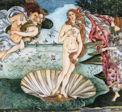 Dovido Tapéta a Vénusz születésének reprodukciója- Sandro Botticelli - 294x270
