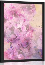 Dovido Poszter rószaszín virág ág - 40x60 silver