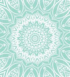 Dovido Öntapadó tapéta Mandala harmónia kék alapon - 245x270