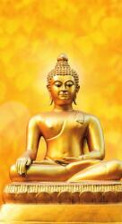 Dovido Fotótapéta arany Buddha szobor - 147x270