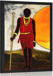 Dovido Poszter afrikai vadász - 30x45 silver
