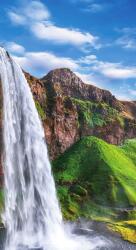 Dovido Öntapadó fotótapéta Seljalandsfoss vízesés - 147x270