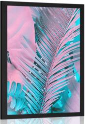 Dovido Poszter pálmafa levelek neon színben - 40x60 no frame