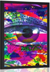 Dovido Poszter szem v pop-art stílusban - 40x60 white