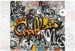 Dovido Tapéta graffiti tégla falon - 294x270