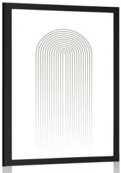 Dovido Poszter minimalista szivárvány Mid-Century. - 30x45 no frame