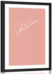 Dovido Poszter paszportuval Marilyn Monroe aláírás - 60x90 white
